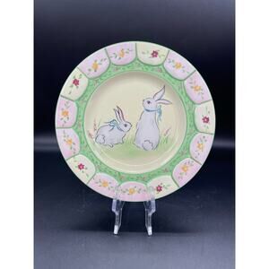 Mesa Easter Bunny Bunnies Appetizer / Salad Plate 8.5”